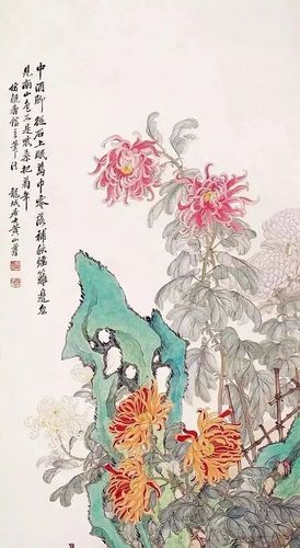 文化生活：文化随笔：齐白石、黄寿山画菊3、