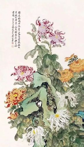 文化生活：文化随笔：齐白石、黄寿山画菊4、