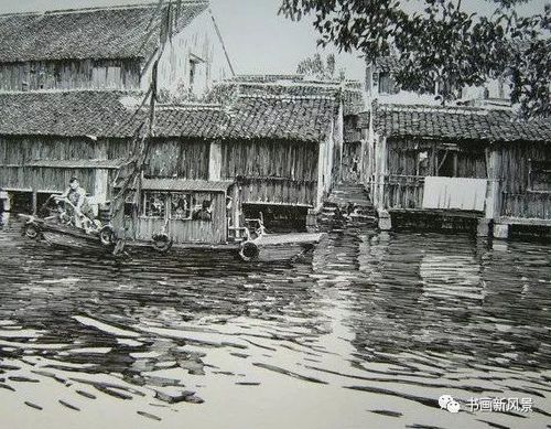 文化生活：文化随笔：马国斌钢笔画1、