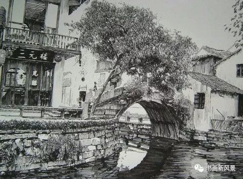 文化生活：文化随笔：马国斌钢笔画4、