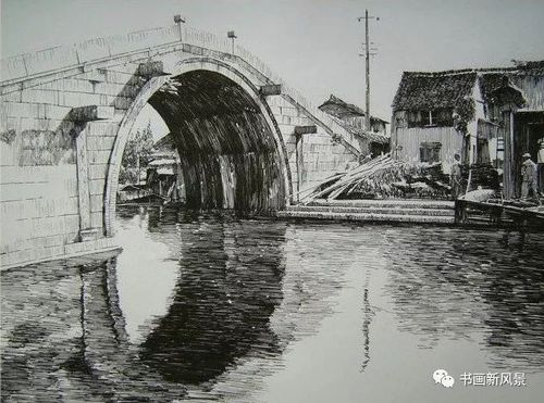 文化生活：文化随笔：马国斌钢笔画5、