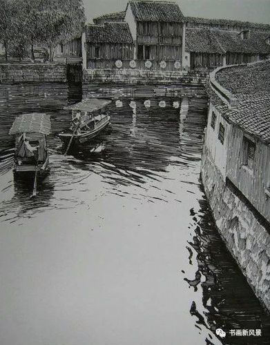 文化生活：文化随笔：马国斌钢笔画10、