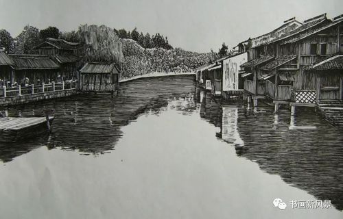 文化生活：文化随笔：马国斌钢笔画15、