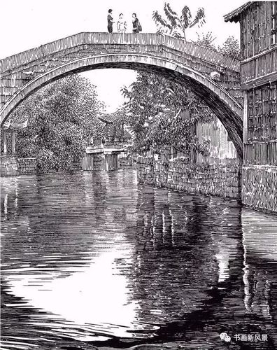 文化生活：文化随笔：马国斌钢笔画16、