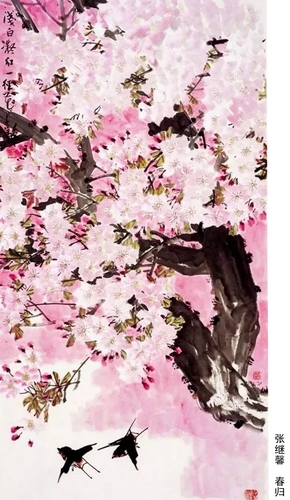 文化生活：文化随笔：名家画春6、
