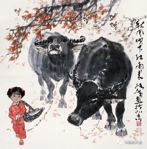 文化生活：文化随笔：张广画牛2、