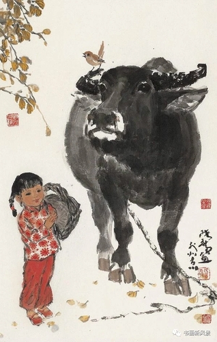 文化生活：文化随笔：张广画牛9、