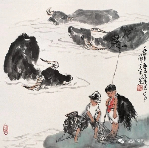 文化生活：文化随笔：张广画牛18、