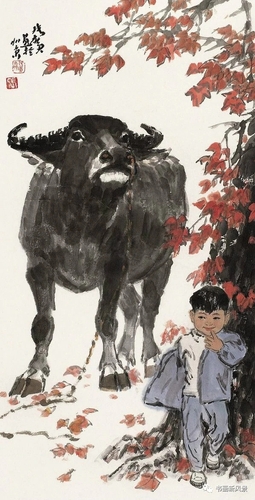 文化生活：文化随笔：张广画牛19、