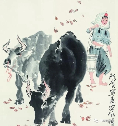 文化生活：文化随笔：张广画牛21、